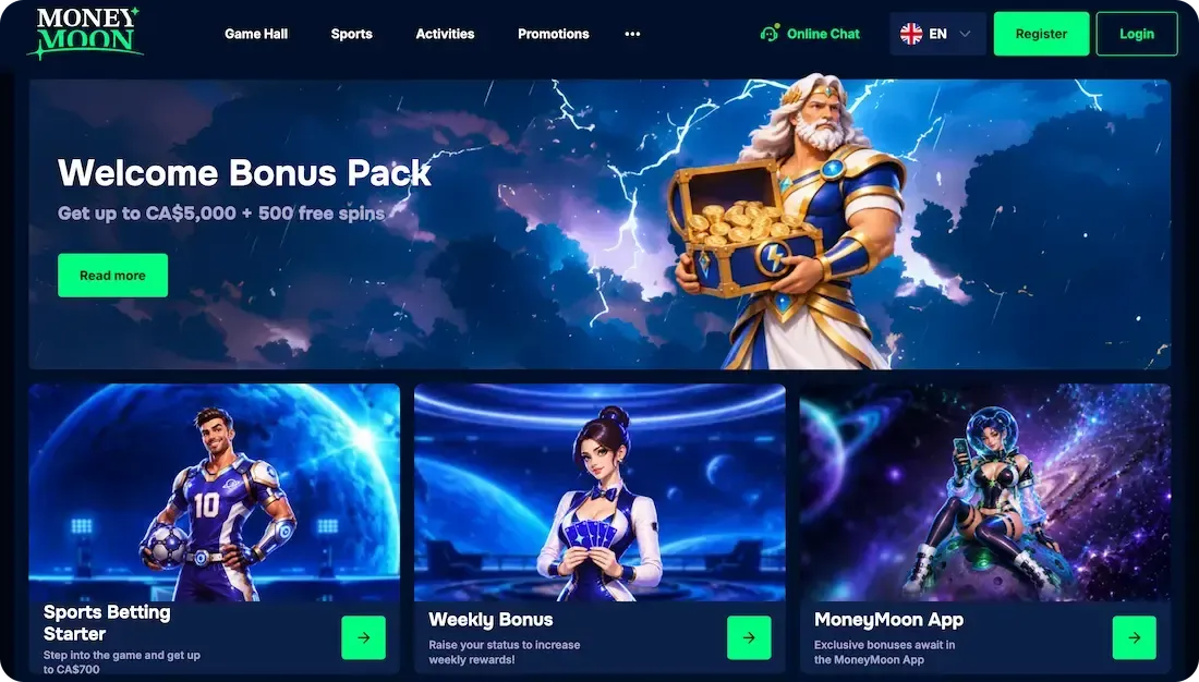 moneymoon casino bonus all